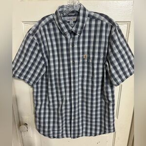 Carhartt men’s button down work shirt size large